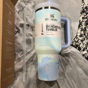 Stanley Quencher Tumbler 40oz – Insulated Travel Mug with Handle & Straw – New